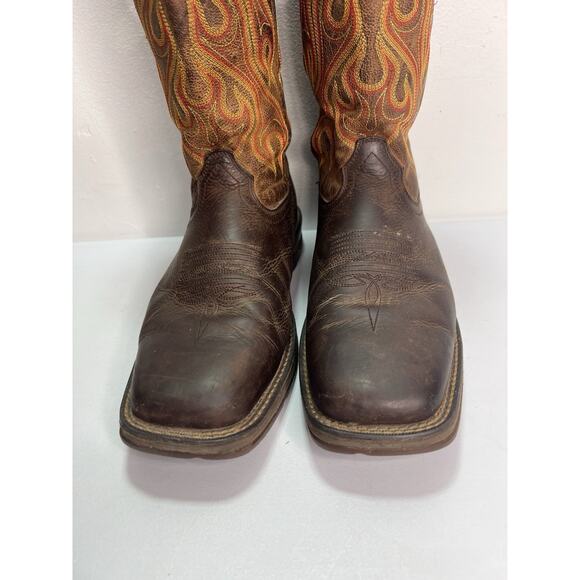 Durango Men’s Rebel Western DK Chestnut Boots DDB0317 Size 10M